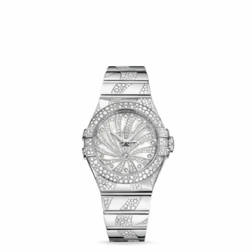 Omega Constellation Co-Axial 31 White Gold / Snow / Diamond Supernova 123.55.31.20.55.009 (12355312055009)